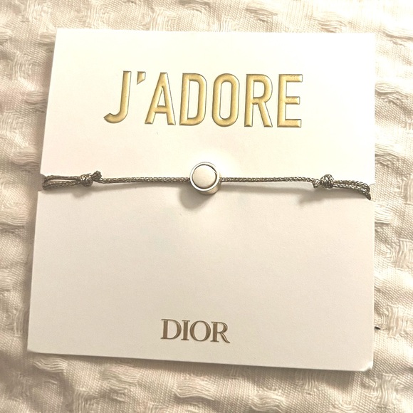 Dior Jewelry Jadore Dior Parfum Silver Rope Bracelet Poshmark